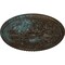 Ekena Millwork Bradford Ceiling Medallion (Fits Canopies up to 6 5/8"), 32 5/8"OD x 2"P, Bronze Blue Patina CM32BRBBS - alternate 3